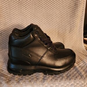 Nike Air Max Goadome ACG Mens Boots Leather Black Outdoors 10.5